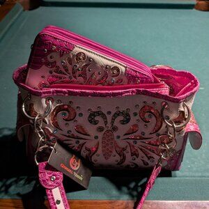 Cowgirl Trendy purse and wallet